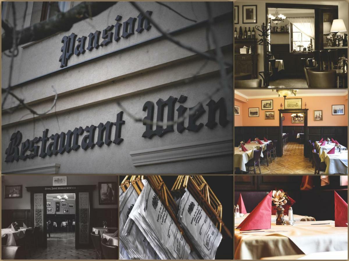 Restaurant Pansion Wien Cierny Brod Exteriér fotografie