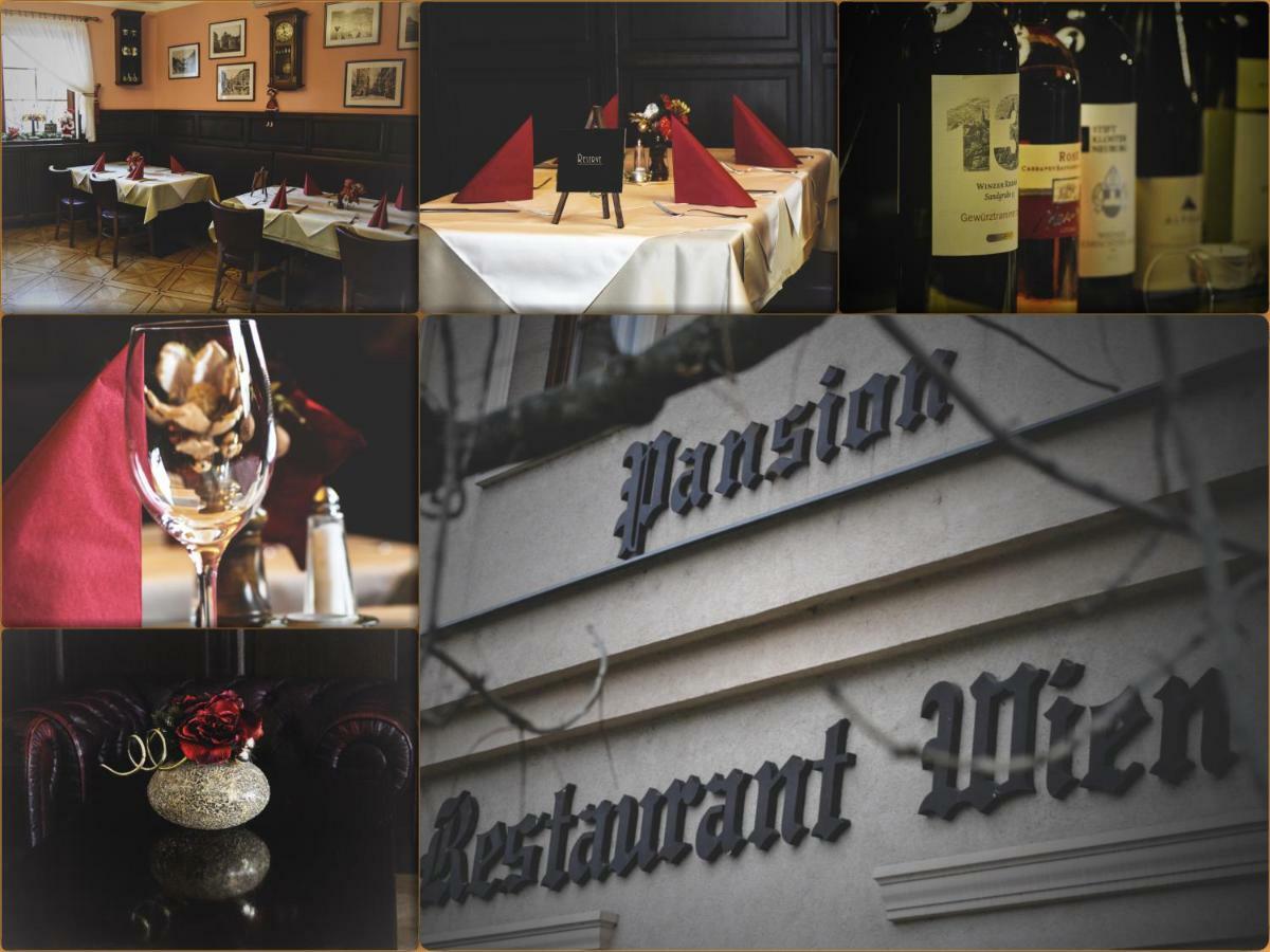 Restaurant Pansion Wien Cierny Brod Exteriér fotografie